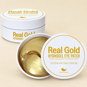 แผ่นเจลใต้ตา Prreti Real Gold Hydrogel Eye Patch 60 แผ่น มาส์กใต้ตา ผลิตในเกาหลี - Product Image 3