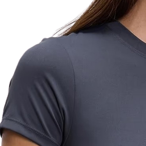 Camiseta Informal de Lino para Mujer, Ligera, Transpirable, de Manga Corta, para Verano, Corte Holgado, Suave y Cómoda para Uso Diario - Product Image 4
