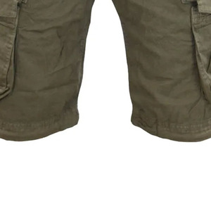 Shorts en jean pour homme à taille haute avec cordon de serrage, déchirés, extensibles, confortables, écologiques, respirants et à séchage rapide - Product Image 3