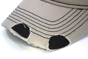 Casquette Trucker Distressed Vintage en Maille Délavée avec Fermeture Snapback – Chapeau de Baseball Ajustable Tendance Streetwear – Coiffe Personnalisable avec Logo - Product Image 6