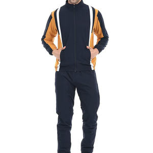 Ensemble de survêtement décontracté pour homme fabriqué en usine 2026, logo personnalisé, 100 % polyester, survêtements attrayants à vendre - Product Image 1