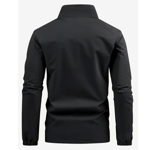 Fifth Gear International <b>Men's</b> Hooded Waterproof Windproof Breathable Quick-Dry Safari <b>Jacket</b> 100% Polyester Winter - Product Image 2