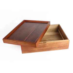 Bamboo Wooden Storage <b>Box</b> with Lock Lid Eco Friendly Jewelry Gift <b>Box</b> Organizer <b>Keepsake</b> Case Home Storage Container - Product Image 2