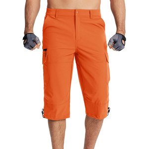 Shorts cargo pour hommes très demandés, couleur personnalisable, coutures renforcées, vêtements d'entraînement fitness, service OEM. - Product Image 1