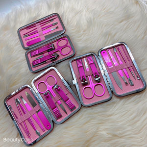 ชุดทำเล็บมือเล็บเท้าแบบพกพา รุ่นคลาสสิค สำหรับมืออาชีพ พร้อมที่ตัดเล็บและที่ตัดหนังกำพร้า บรรจุในกระเป๋าเดียว สำหรับผู้ชายและผู้หญิง ราคาสุดคุ้ม - Product Image 4