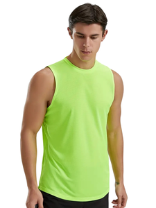 Camiseta sin mangas para hombre, diseño ligero para un movimiento cómodo durante las sesiones de gimnasio y fitness. - Product Image 4