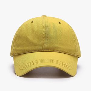 Casquette de baseball structurée et pré-courbée, réglable, imprimée sur mesure, pour l'été, de haute qualité, fabriquée par un fabricant OEM/ODM - Product Image 1