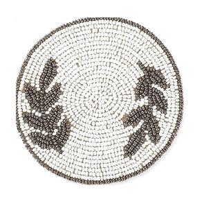 Nouveau design élégant de dessous-de-plat perlé brodé de 5 mm d'épaisseur pour la maison, vente en gros, personnalisable, produit phare - Product Image 4