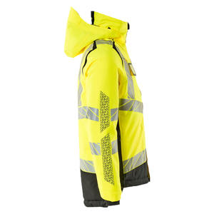 Chaqueta de Seguridad Reflectante de Alta Visibilidad OEM, Transpirable, Impermeable, Resistente al Viento, Certificada CE, Ropa de Trabajo para Adultos - Product Image 3