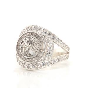 Anillo Escolar BOJ 080, Anillo Universitario y de Colegio, Anillo de Graduación para Mujer, Anillo Personalizado con Año de Graduación, Anillo en Oferta a Bajo Precio - Product Image 3