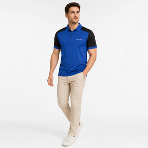 Camisa de Hombre al por Mayor, 100% Elástica, Diseño con Cuello Abotonado, Lisa, Etiqueta Privada, Uniforme al por Mayor, Suave y Transpirable - Product Image 2