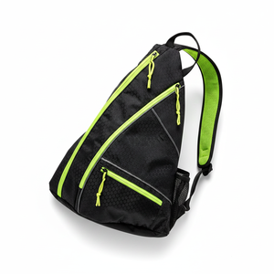 Sport Nylon Outdoor Portable Pickleball Paddle Duffle Bag with Shoe Compartment and Zipper Closure for <b>Ladies</b> Sling <b>Backpack</b> - Product Image 2