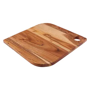 Fornitore verificato massello di legno di Acacia taglieri per cucina in legno salumi bordo ideale per carne di frutta formaggio