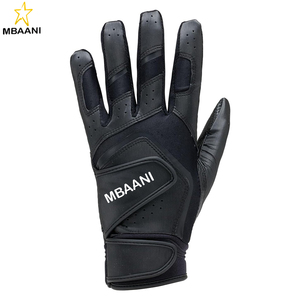 Gants de frappe de baseball pour hommes à double sangle, conformes aux règles du baseball du lycée, pour les matchs, l'entraînement, la pratique de la frappe, la protection des mains et la prévention des chocs. - Product Image 1