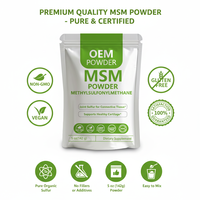 Poudre de MSM végétalienne de qualité alimentaire Kangherb certifiée ISO GMP pour le soutien des articulations et du cartilage chez les adultes (déconseillé aux femmes enceintes)