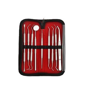 Estuche de Instrumentos Manuales de Acero Inoxidable para Higiene Bucal, Herramientas Dentales para Limpieza de Dientes y Encías, Removedor de Sarro, Cálculos y Placa - Product Image 2