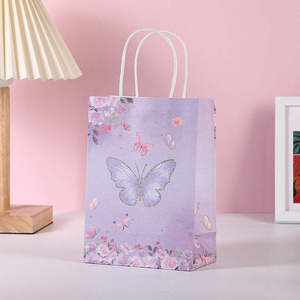 Bolsas de Papel Kraft Marrón Ecológicas al por Mayor para Compras y Regalos, con Logotipo Personalizado, Nuevo Diseño, Duraderas, Impermeables y con Laminación - Product Image 5