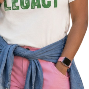 เสื้อยืด AKA White Legacy สำหรับผู้หญิง ลายกราฟิกคลาสสิก คอกลม แขนสั้น เสื้อยืดสไตล์ Sorority แฟชั่นลำลองที่ได้แรงบันดาลใจจากกรีก สำหรับใส่ทุกวัน - Product Image 6