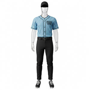 Wholesale Custom Team Name Baseball Uniform 100% Polyester High Quality 3D <b>Applique</b> Design OEM Service New Arrival - Product Image 1