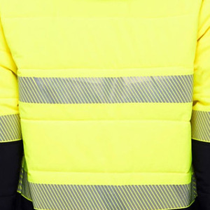 Chaqueta de Seguridad Reflectante de Alta Visibilidad, Personalizada, de Secado Rápido, Resistente al Viento, con Capucha, Gruesa, para Invierno, Unisex, Venta al Por Mayor de Fábrica - Product Image 5