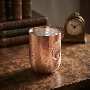 Vaso de Cobre Puro Hecho a Mano, Taza Ayurvédica para Agua, para Hogar, Cocina, Hotel, Restaurante, Venta al Por Mayor, OEM - Product Image 3