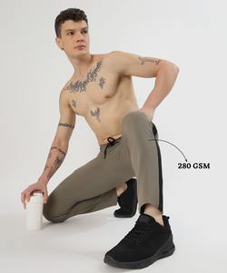 ชุดตัวอย่างผ้าผสมสำหรับผู้ชาย กางเกงวิ่งทรงสลิมฟิต กางเกงออกกำลังกาย กางเกงวิ่ง PowerStride (GSM 280) - Product Image 5