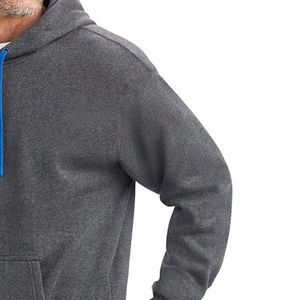 Custom Oversized Men's Hoodies Street Style Print <b>Sweatshirt</b> Pullover XS Bulk Wholesale Plain Blank Winter Thermal Hoodies - Product Image 6