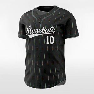 Uniforme de Béisbol Personalizado Transpirable con Estampado por Sublimación, Ropa Deportiva, Camisetas Lisas de Secado Rápido, 100% Poliéster Personalizado - Product Image 2
