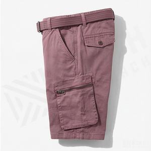 Pantalones Cortos Cargo Largos para Hombre, Verano, Multibolsillos, Casuales, de Algodón Elástico, Pantalones Tácticos, Premium, para Actividades al Aire Libre - Product Image 2