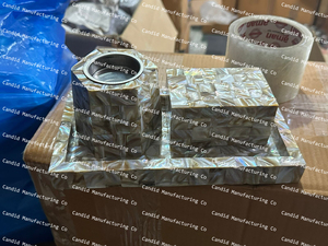 Juego de regalo de quemador de incienso estilo árabe a bajo precio, quemador de bakhoor tradicional, soporte compacto para incienso, quemador de bakhoor hecho a mano con perlas. - Product Image 2