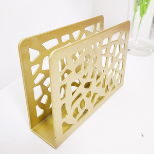 Metal Napkin Holder for Table New Napkin Organizer <b>Freestanding</b> Upright Napkin Stand for Kitchen Restaurant <b>Bar</b> - Product Image 2