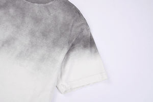 Camiseta Personalizada Lavada al por Mayor, Camiseta Vintage Lisa con Gráficos para Hombre, Camiseta Oversize de Hip Hop 100% Algodón de Alto Gramaje con Lavado Ácido - Product Image 4