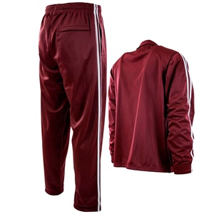 Econex Sports 2025 Ensemble de pantalons de survêtement deux pièces à fermeture éclair de haute qualité pour hommes Streetwear d'hiver à col à capuche solide écologique - Product Image 3
