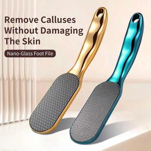 Lime à pieds en verre nano pour éliminer les peaux mortes, design suspendu - Product Image 3