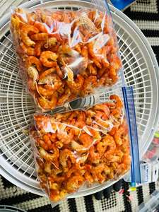 Crevettes séchées épluchées sans tête ni peau, en vrac, fruits de mer de qualité supérieure, style vietnamien, emballage sous vide, durée de conservation de 24 mois, 99 GOLD DATA - Product Image 3