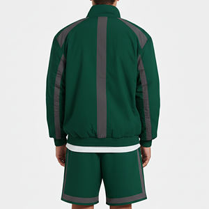 Chaqueta Deportiva Unisex Personalizada de Poliéster/Algodón, con Estampado Digital, Logotipo Bordado Personalizado, Ecológica y de Secado Rápido - Product Image 6