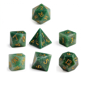 High quality stone dice <b>crystal</b> Green Jade Nephrite natural <b>crystal</b> reiki healing gemstones Engraved custom dice <b>set</b> Vikings - Product Image 6