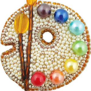 Broche de lujo con diamantes de imitación, accesorio elegante para atuendos a precio económico. - Product Image 1