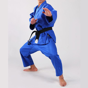 ชุดยูโด BJJ ผ้าฝ้าย 100% สำหรับผู้ใหญ่ ทรงปกติ ทนทาน สีดำล้วน สำหรับศิลปะการต่อสู้ - Product Image 5