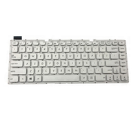 Clavier d'ordinateur portable neuf en gros pour ASUS X441 X441SA X441UA Blanc avec bouton d'alimentation sans cadre disposition US