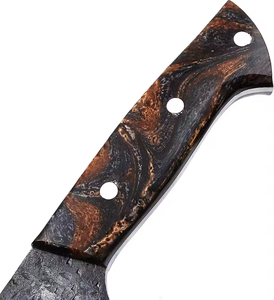 Couteau à découper en acier au carbone LEGACY BLADES avec logo personnalisé, manche en bois de rose, fabricant de couteaux de cuisine OEM ODM - Product Image 4