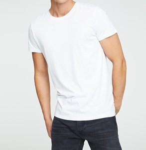 Camiseta de Manga Corta con Cuello Redondo, 100% Algodón, Estilo Urbano, Corte Holgado, Transpirable, Tejido de Punto, OEM, Nuevas Llegadas, Camiseta de Algodón Suave - Product Image 5
