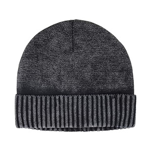Gorro Unisex de Color Sólido para Adultos, 56-58 cm de Circunferencia de Cabeza, Gorro Casual de Invierno, Tejido por Computadora, 100% Acrílico - Product Image 2