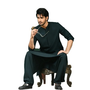 Nuevo Diseño Transpirable de Modal y Viscosa, Shalwar Kameez para Hombre, Diseño Moderno de Alta Calidad, Ropa Casual - Product Image 4