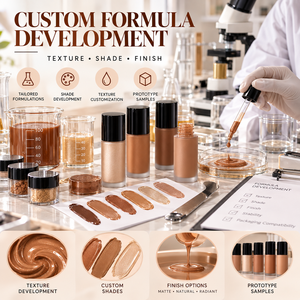 Bronceador e Iluminador Líquido Mineral Vegano, Fabricante de Cosméticos de Maquillaje Personalizado con Etiqueta Privada OEM ODM, Suministro al por Mayor - Product Image 6