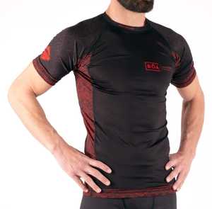 Maillot de compression personnalisé en gros pour BJJ, Jiu Jitsu, MMA, Grappling, imprimé par sublimation, sans Gi - Product Image 4