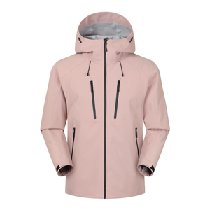 Men's <b>Waterproof</b> Hooded Softshell <b>Jacket</b> Outdoor Windbreaker Lightweight Rain <b>Jacket</b> Full Zip Hiking Camping Sportswear Coat - Product Image 3