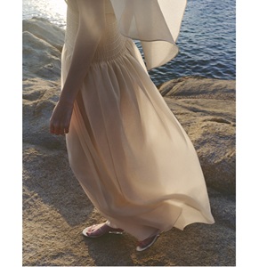 Chemisiers Élégants pour Femmes OBSIDIAN FLOW CAPE – Nouveauté Coréenne Premium en Triacétate Soyeux pour l'Été et le Printemps – Vente Flash ODM - Product Image 6