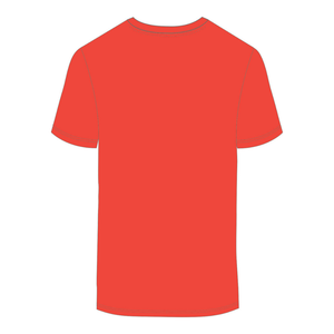 Camiseta Premium para Hombre, 100% Algodón, 230g, Color Naranja Brillante, Cómoda, Informal, Estilo Urbano, Suave y Transpirable - Product Image 5