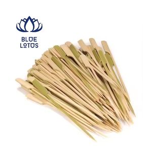 Brochettes en bambou écologiques disponibles pour l'industrie alimentaire, utilisées dans la transformation alimentaire, la grillade et la distribution à l'exportation, approvisionnement en gros - Product Image 1